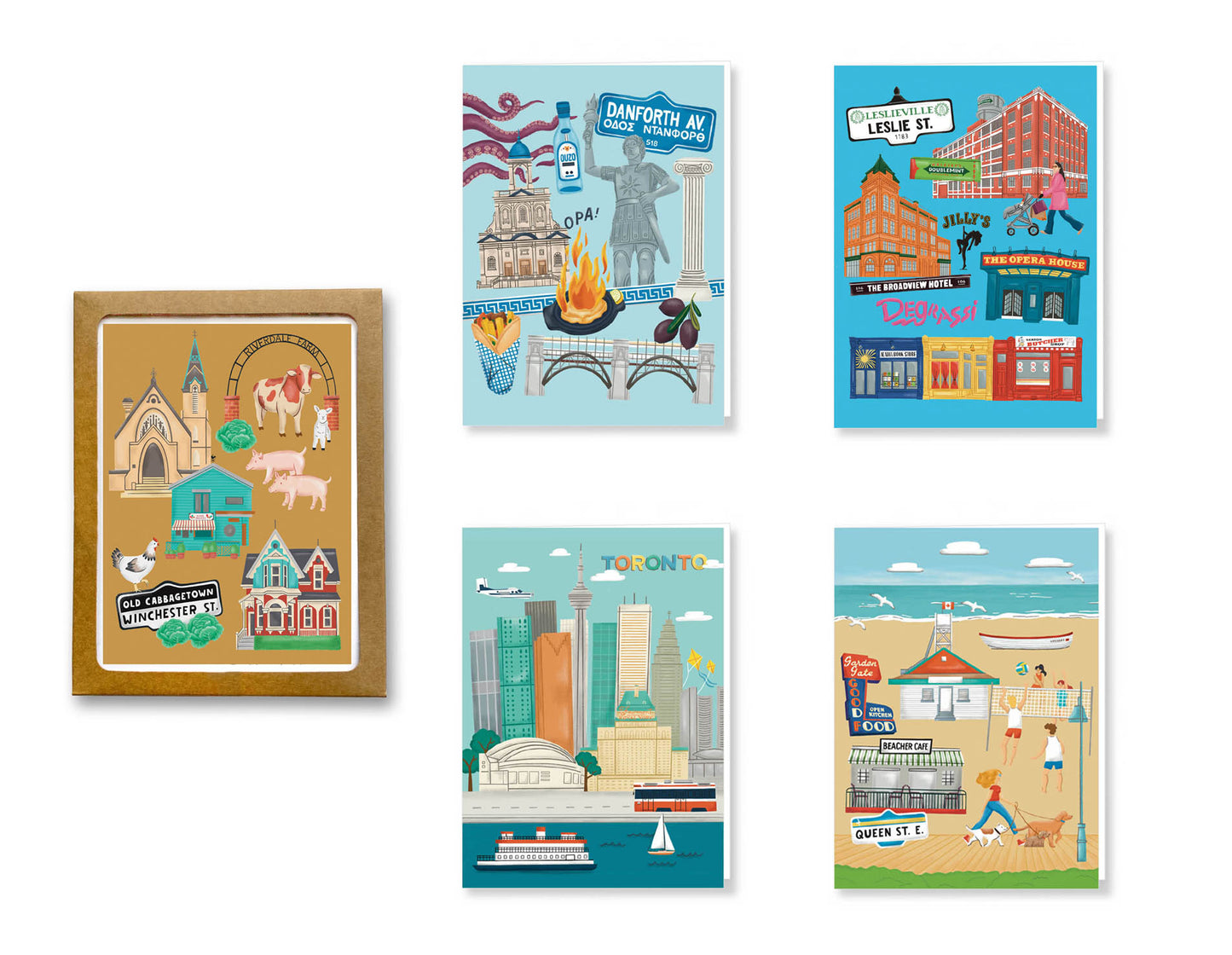 Assorted East End Greeting Cards