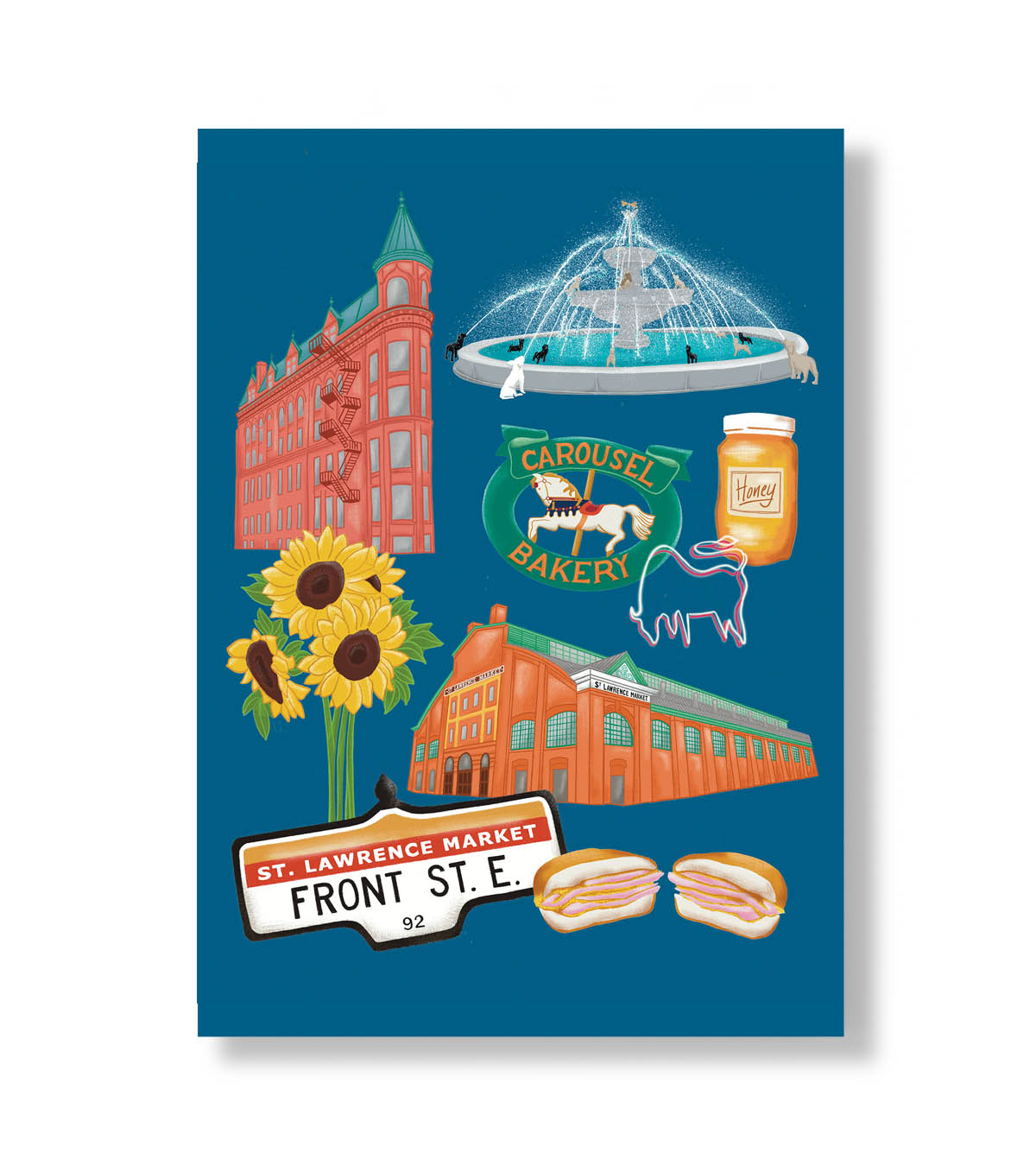 St Lawrence Market Postcard - NEW!!