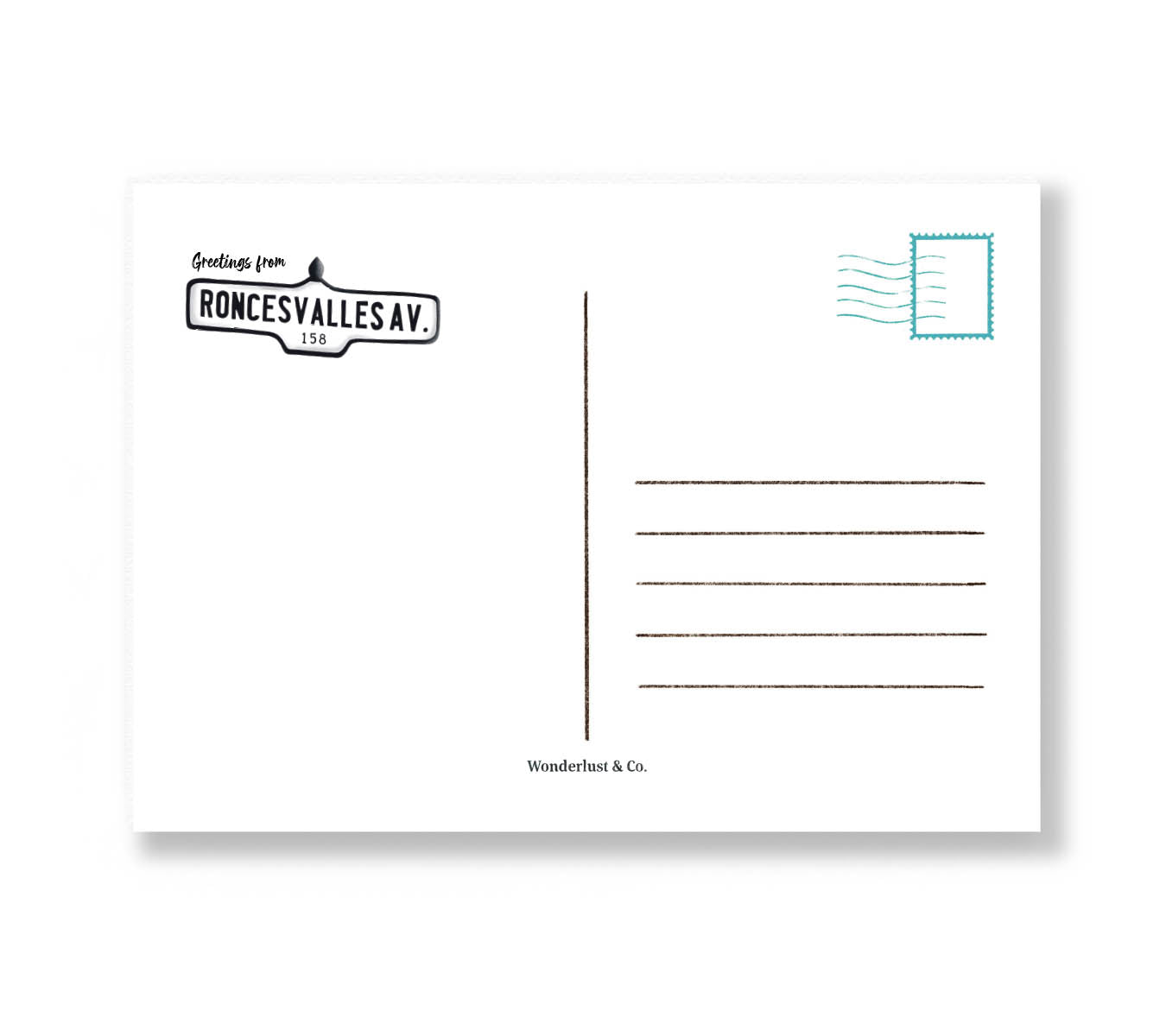 Roncesvalles Postcard - NEW!!