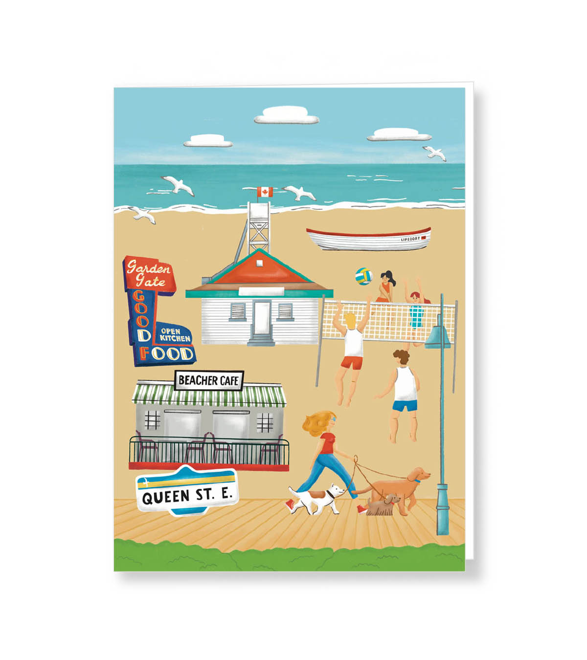 Beaches Greeting Card