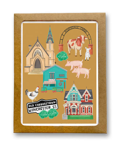 Assorted East End Greeting Cards