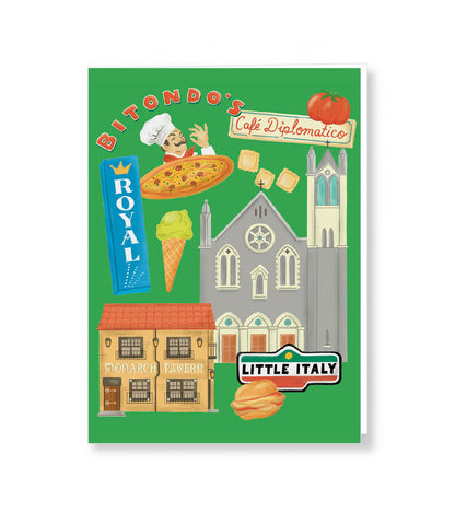 Little Italy Greeting Card