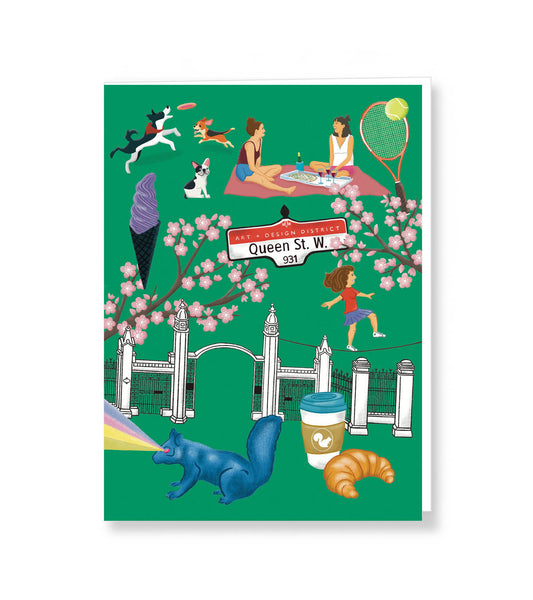 Trinity Bellwoods Greeting Card