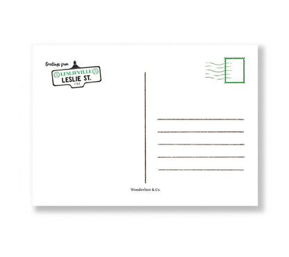 Leslieville Postcard